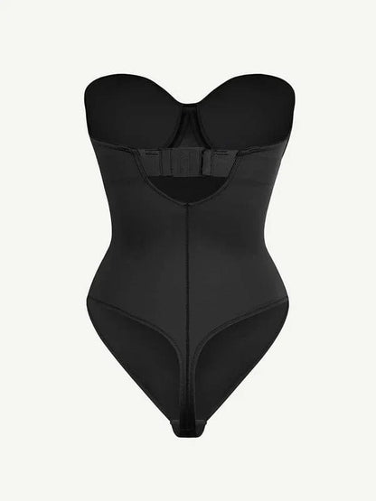 CurvyPower | NL bodysuit Strapless Underwire One-Piece Tummy Control Bodysuit Shapewear
