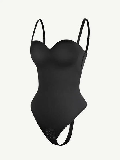 CurvyPower | NL bodysuit Strapless Underwire One-Piece Tummy Control Bodysuit Shapewear