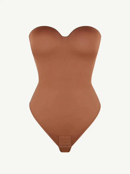 CurvyPower | NL bodysuit Strapless Underwire One-Piece Tummy Control Bodysuit Shapewear