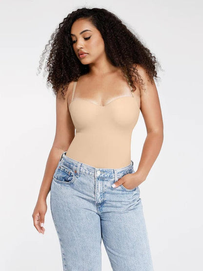 CurvyPower | NL bodysuit Strapless Underwire One-Piece Tummy Control Bodysuit Shapewear