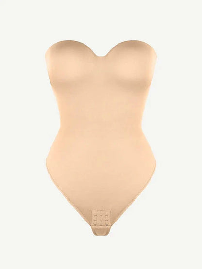 CurvyPower | NL bodysuit Strapless Underwire One-Piece Tummy Control Bodysuit Shapewear