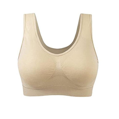 CurvyPower | NL Bras S / Nude Women Support Comfort Seamless Bra