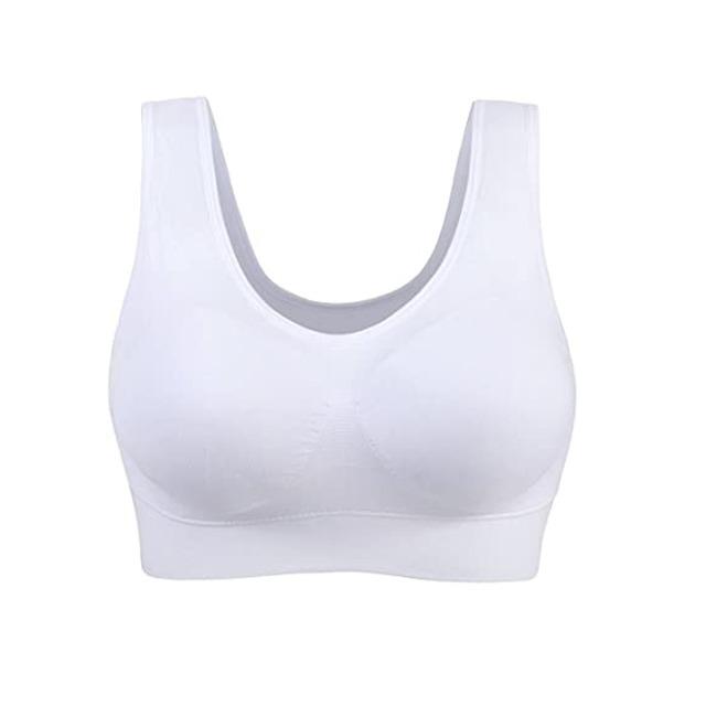 CurvyPower | NL Bras S / White Women Support Comfort Seamless Bra