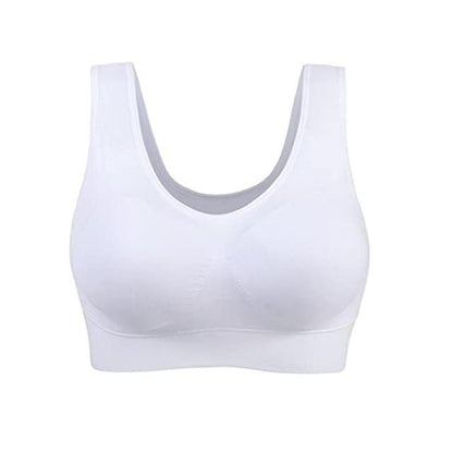 CurvyPower | NL Bras S / White Women Support Comfort Seamless Bra