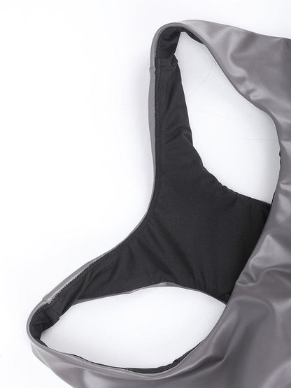 CurvyPower | NL Bras Silver Film Shaping Sauna Sports Bra with Removable Cups
