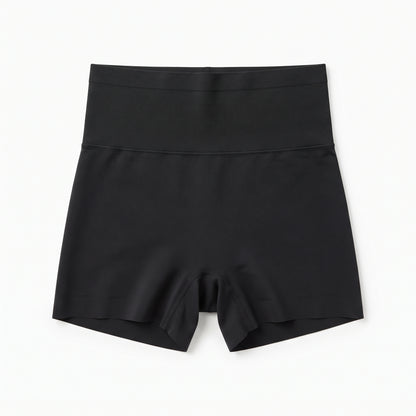Corrigerende Short met Hoge Taille in zwart, vooraanzicht