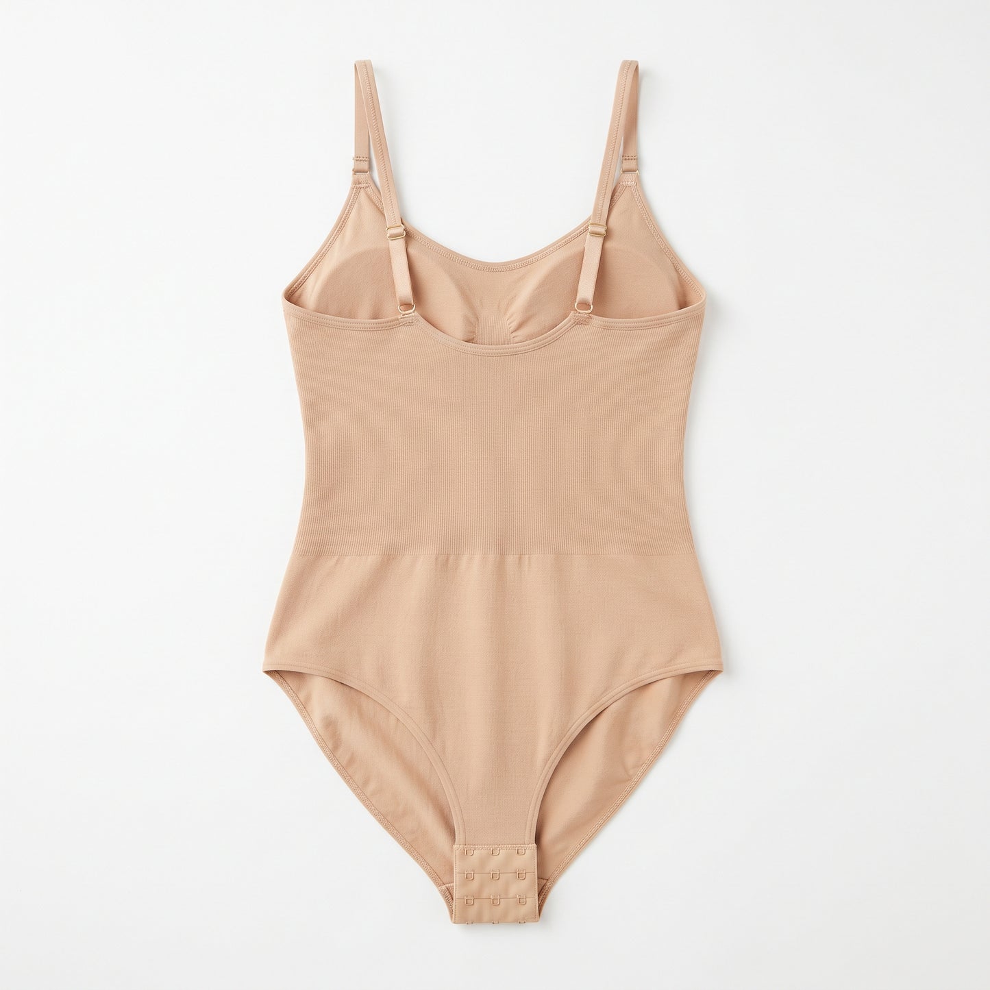 Naadloze Corrigerende Body - Dagelijks Comfort in beige, vooraanzicht