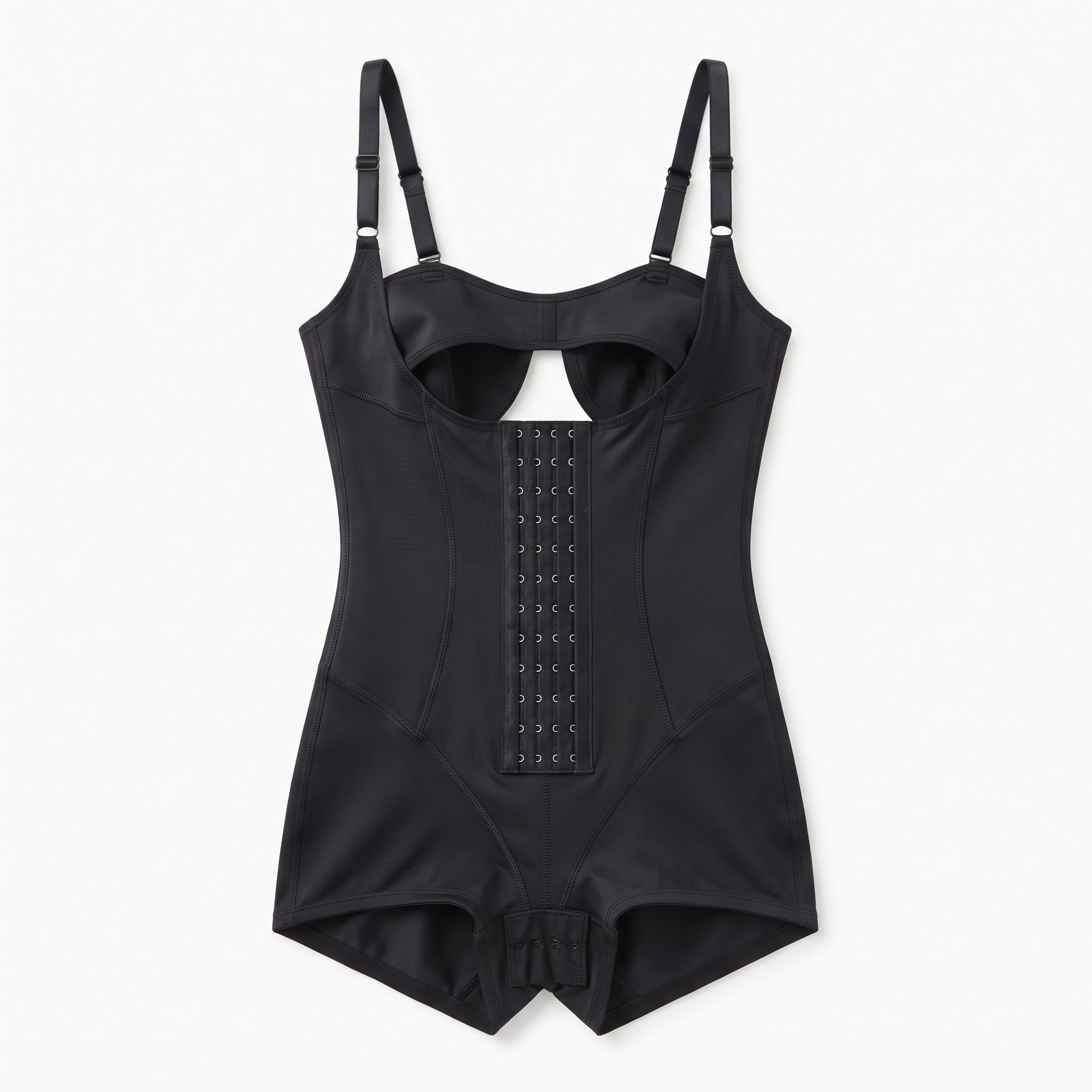 Open-Bust Full Body Shaper - Verstelbare Bandjes, vooraanzicht
