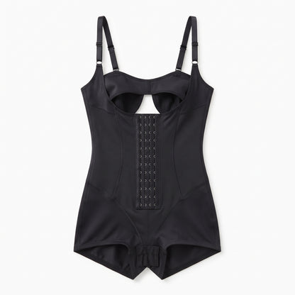 Open-Bust Full Body Shaper - Verstelbare Bandjes, vooraanzicht