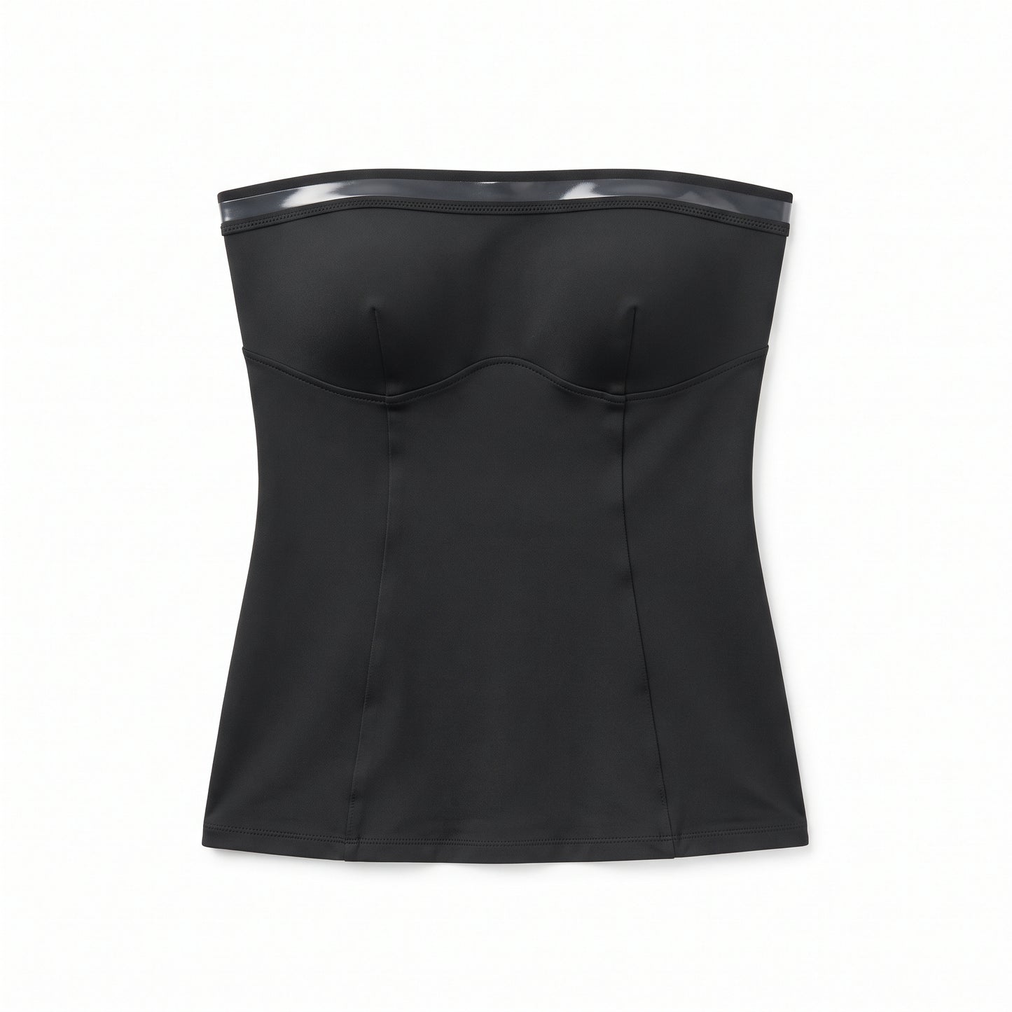 Strapless Corrigerend Hemdje - Medium Compressie in zwart, vooraanzicht