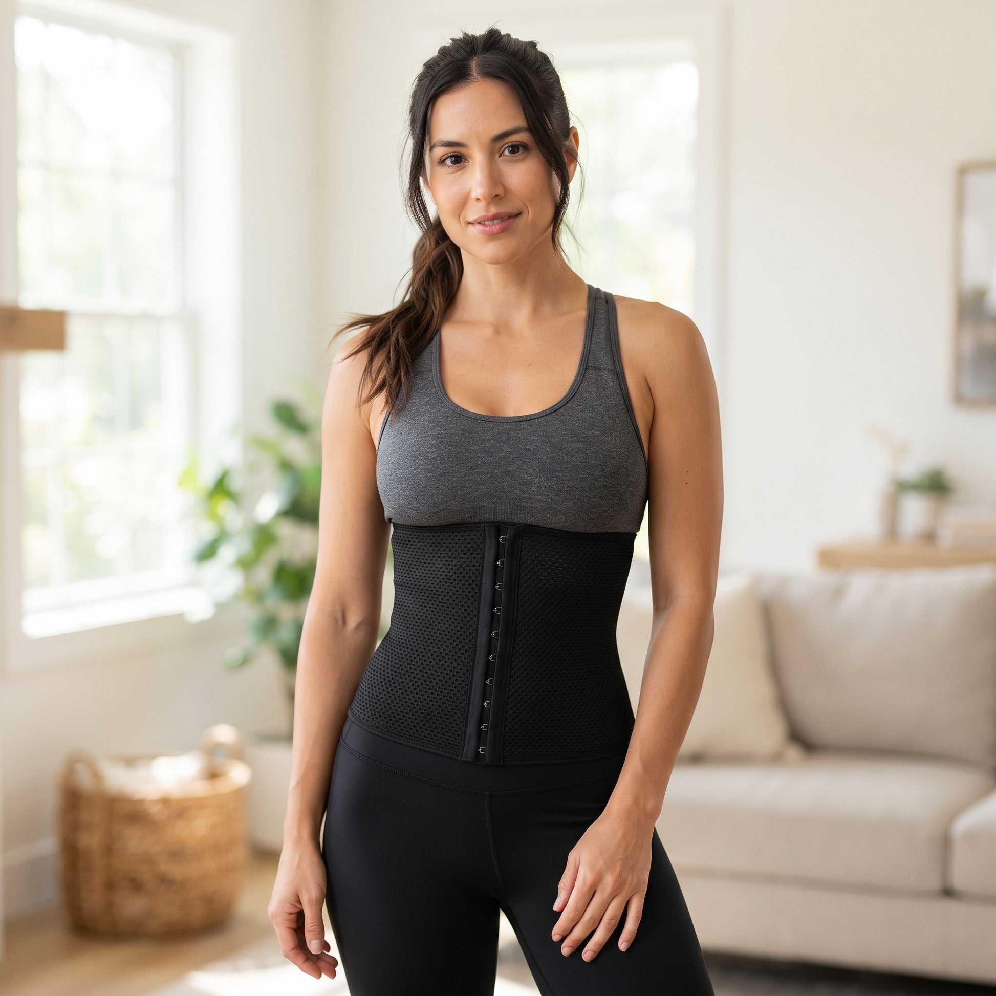 Taille Trainer Mesh - Ademend voor Actieve Dagen, lifestyle-foto