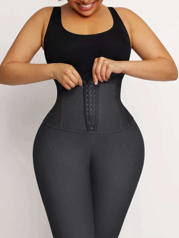 CurvyPower | NL Pants High Waist Denim Tummy Control Shaper Pants
