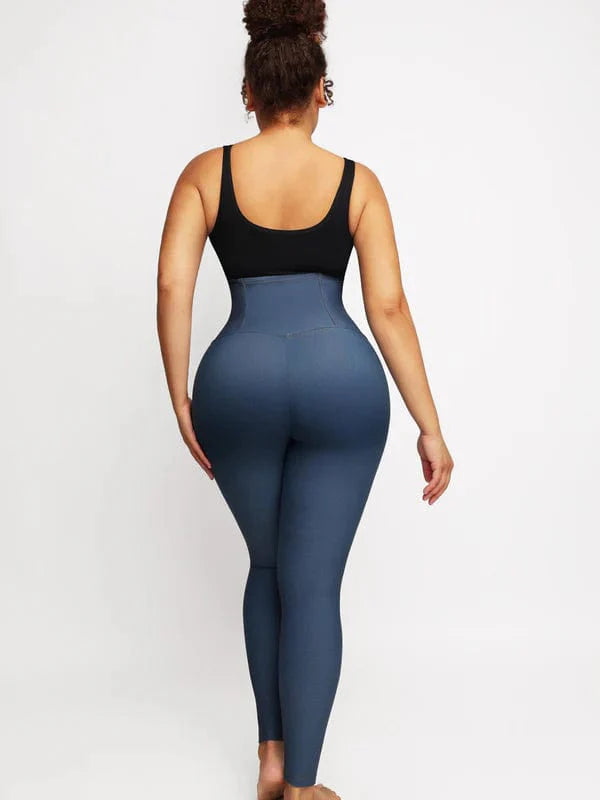 CurvyPower | NL Pants High Waist Denim Tummy Control Shaper Pants