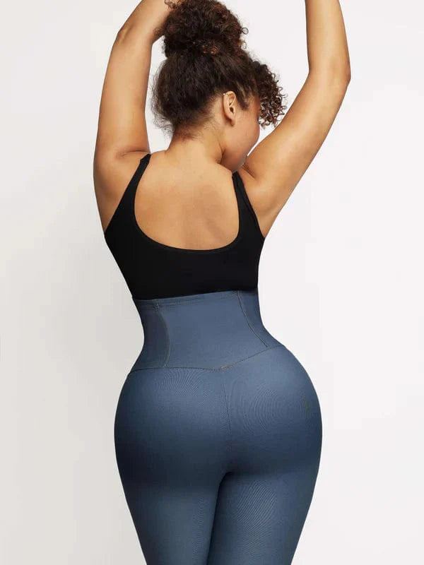 CurvyPower | NL Pants High Waist Denim Tummy Control Shaper Pants