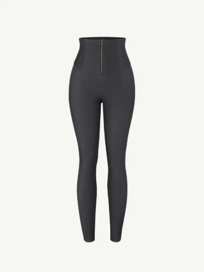 CurvyPower | NL Pants High Waist Trainer Denim Shaper Pants