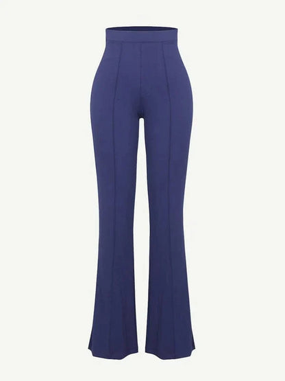 CurvyPower | NL Pants High-Waisted Flare Pants with Tummy Control and Leg Shaping
