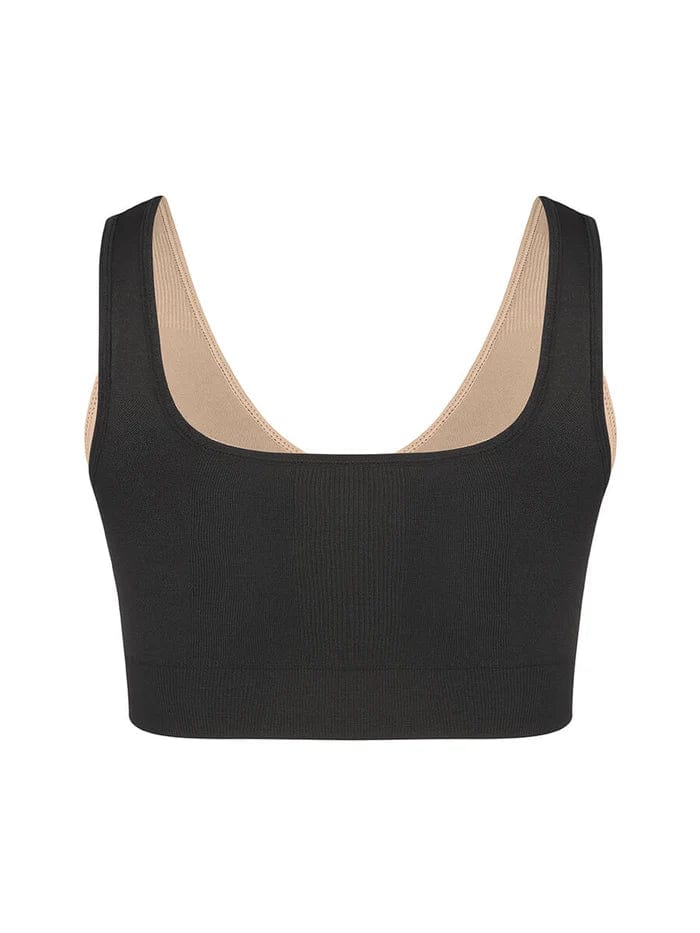 CurvyPower | NL Sports Bra Wireless Bust Support Shaper Bra with Removable Pads