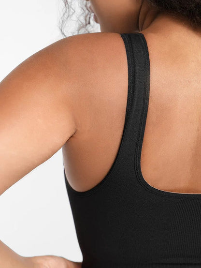 CurvyPower | NL Sports Bra Wireless Bust Support Shaper Bra with Removable Pads