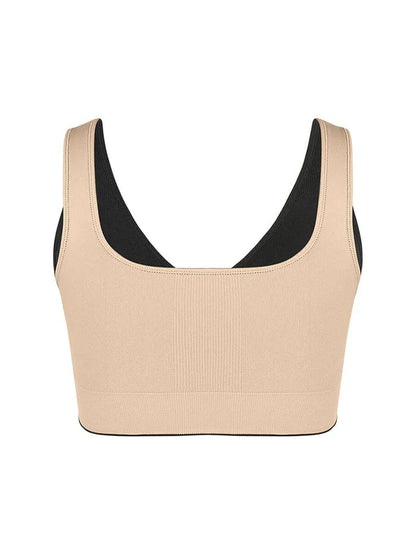 CurvyPower | NL Sports Bra Wireless Bust Support Shaper Bra with Removable Pads