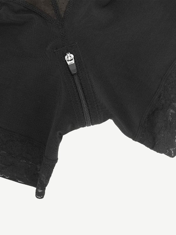 CurvyPower | NL Waist Trainer Elegant Lace Waist Trainer Compression Shapewear Shorts