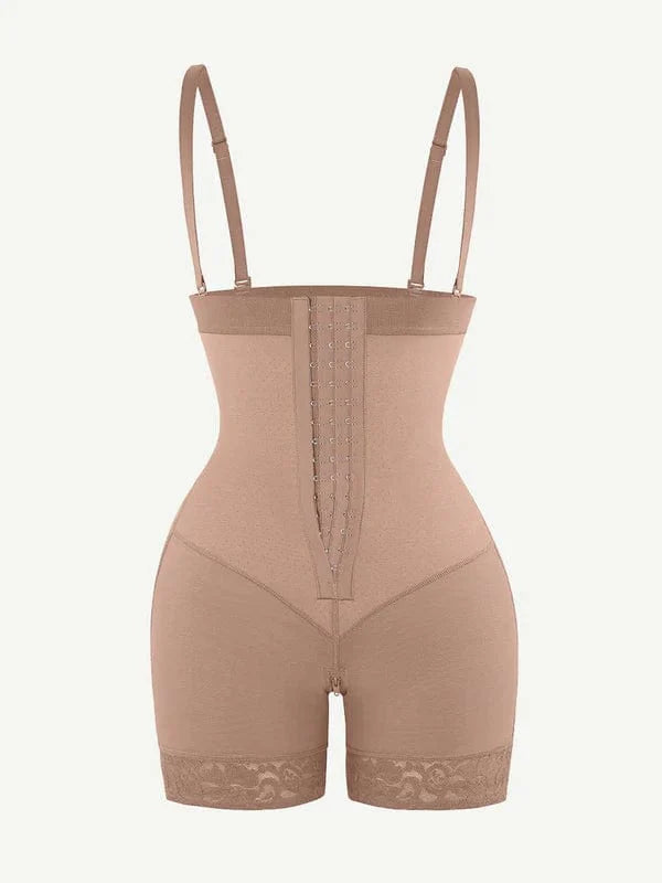 CurvyPower | NL Waist Trainer Elegant Lace Waist Trainer Compression Shapewear Shorts