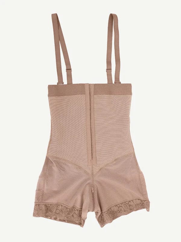 CurvyPower | NL Waist Trainer Elegant Lace Waist Trainer Compression Shapewear Shorts